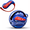 Optimus Prime - Blue, variant on Transformers Flux T86 Ear-Hook Bluetooth Wireless Earbuds, Heavy-Duty Zinc Alloy Armor Charging Case, 14.2mm Hi-Fi Drivers, Built-in Mic, Game & Music Modes, Sports Earphones