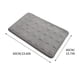 thumbnail image 3 of Isvgxsz Clearance Memory Foam Bath Mat Rug, Soft Non Slip and Absorbent Bathroom Rug Machine Washable Bath Mats for Bathroom Thick Bath Rug Carpet for Bathroom Floor, Tub and Shower, 3 of 5