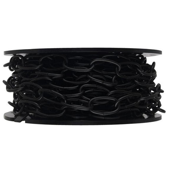 No.10 Metal Decorative Chain, Black - 0.14 in. Dia. x 1.21 in.