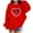 Red, variant on Girls Crewneck Sweatshirt Long Sleeve Pullover Tops Drop Shoulder Sweatshirts Solid Color for 3-14 Years White 11-12 Years