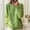 Green, variant on Goodtrade8 Womens Sweaters and Cardigans Button Cardigans Crew Neck Casual Solid Color Long Sleeve Winter Tops for Women