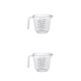 thumbnail image 1 of Matsuzay 150/300/600ml Plastic Measuring Cups Laboratory Tableware Baking Tool Container Cooking Measure Accessories Transparente 150ml 2piezas, 1 of 6
