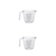 thumbnail image 4 of Billuyoard 3 Tallas Medición Jarra Plástico Transparente Cocina Hornear Juego Harina Azúcar Transparente 150ml 2piezas, 4 of 6