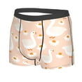 thumbnail image 2 of Balery Geese and Flower Men's Boxer Briefs, Soft and Breathable Cotton Underwear with nylon Waistband-Large, 2 of 9