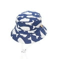 thumbnail image 6 of Yoyauz Baby Sun Hat Boys Bucket Hat Toddler Floppy Hat UPF 50+ Wide Brim Chin Strap Summer Play Cap for 6M-6T, 6 of 7