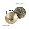 thumbnail image 3 of Platillos Tingsha Bsvklp Campana de Platillo para Yoga, 3 of 6