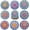 Mandala, variant on 8 PCS Flowers Diamond Art Coasters Kits, Diamond Painting Coasters with Holder Set of 8, DIY Drink Coasters Art Crafts Supplies for Adults Cup Mat for Home Decor House Warming Gifts Non-Slip 3.9inch