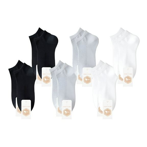 TELOLY 6Pairs Mens Ankle Socks9-13Socks Men Men's Socks ,Colormixing