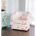 thumbnail image 3 of Powell Rhea Swivel Seashell Club Chair in Cream, 3 of 12