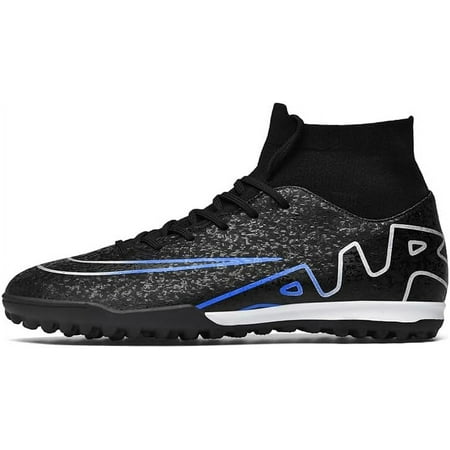 

Unisex-Adult Soccer Cleats Lightweight Futsal Training Football Shoes for Big Boys