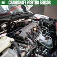 thumbnail image 2 of Engine Crankshaft Position Sensor for Mini Cooper S One R50 R53 R52 1.6L 2001-2007 ABS Black, 2 of 7