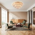 thumbnail image 3 of KPIBEST 9-Light Modern Crystal Chandelier, 3 of 10