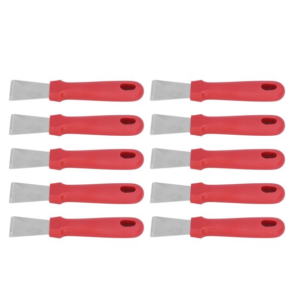 Espátula para masilla, 10 piezas, espátula para masilla, raspador de plancha resistente, raspador de banco para lograr más
