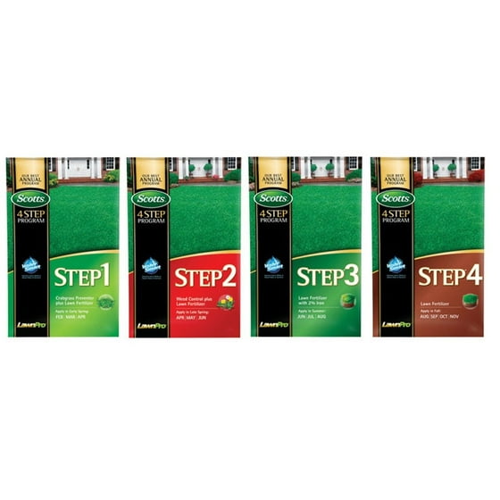 Scotts Lawn Pro 4 Step Program 15m