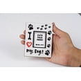 thumbnail image 3 of InkdotpotI Love My DogPhotoMagnetFrame-MagneticPhotoFramesFor Refrigerator Magnets- MiniPhotoFrames- Cute Gift ForDogLover | 10 x 8 cm, 3 of 8