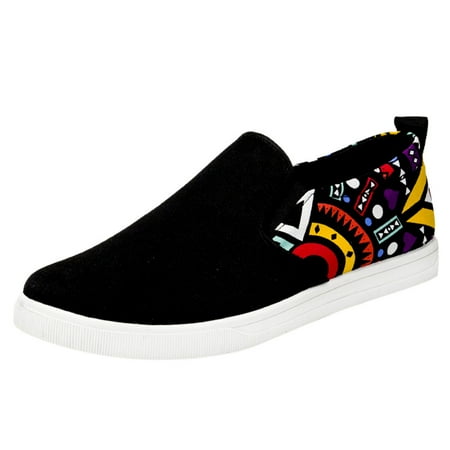 

AnuirheiH Men s Shoes Casual Canvas Shoes Breathable One Pedal Casual Shoes Clearance Under $10