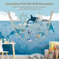 thumbnail image 3 of Pack de 2 mallas de algodón Ihansee para decorar peces, 203 x 102 cm, color beige, 3 of 7