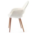 thumbnail image 3 of Chaise beige organique Plata Décor Import, 3 of 3