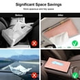 thumbnail image 4 of Kenally Parasol para coche, bolsa de papel para toallas, protector solar de cuero para coche, cubierta de papel de bombeo, caja de reposabrazos para Automoción decorativa y accesorios No.02 Kenally VI001268-02, 4 of 6