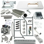 Consew 206RB-5 Adjustable Industrial Sewing Machine with Chair