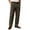 Khaki, variant on Dxzfnsa Dressy Pants for Mens Casual Solid Color Corduroy Button Long Pants Lightweight Work Travel Slacks for Men