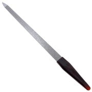 CS19 Sapphire Metal Nail File for Natural Nails Fingernail and Toenail Care, 8 Double Sided Coarse and Fine for Manicure and Pedicure