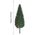 thumbnail image 4 of stanreset Modèle d'Arbre Miniature Paysage Simulation Ornement de Paysage Décoration de Plante de Chemin de Fer Accessoires de Table DIY Arbres de Pin Réalistes 8.5cm, 4 of 6