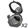 thumbnail image 1 of koolsoo 2x Miroir de Camping avec Pochette Déclinaison Réglable, 1 of 9