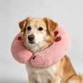 thumbnail image 4 of U-Shape Calming Pillow for Pets,Soft Fluffy Decorative Curved Plush Cushion, 4 of 7