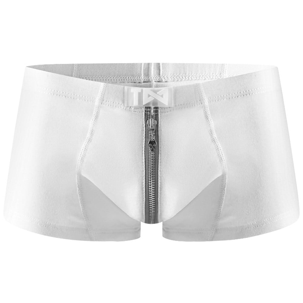 YIWEI Mens Boxer Briefs Underwear Shorts Pants Sexy Stretch Soft