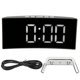 thumbnail image 2 of Reloj despertador digital Espejo Pantalla curva con detección de luz inteligente ANGGREK  Otros, 2 of 8