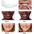 thumbnail image 3 of A Pair Upper & Lower High Quality Denture Instant Smile Comfort Fit Flex Cosmetic Teeth Denture Teeth Top Cosmetic Veneer High Quality, 3 of 5