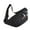 Black, variant on Unisex Mini Waist Bag, Small Belt Packs Phone Pouch with Adjustable Strap for Workout Running Travelling Hiking Cycling Small Backpack