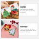 thumbnail image 2 of 14 Uds. Horquillas navideñas, pasador elegante, pinza para el pelo tejida, accesorio navideño para el cabello para niñas, 2 of 6