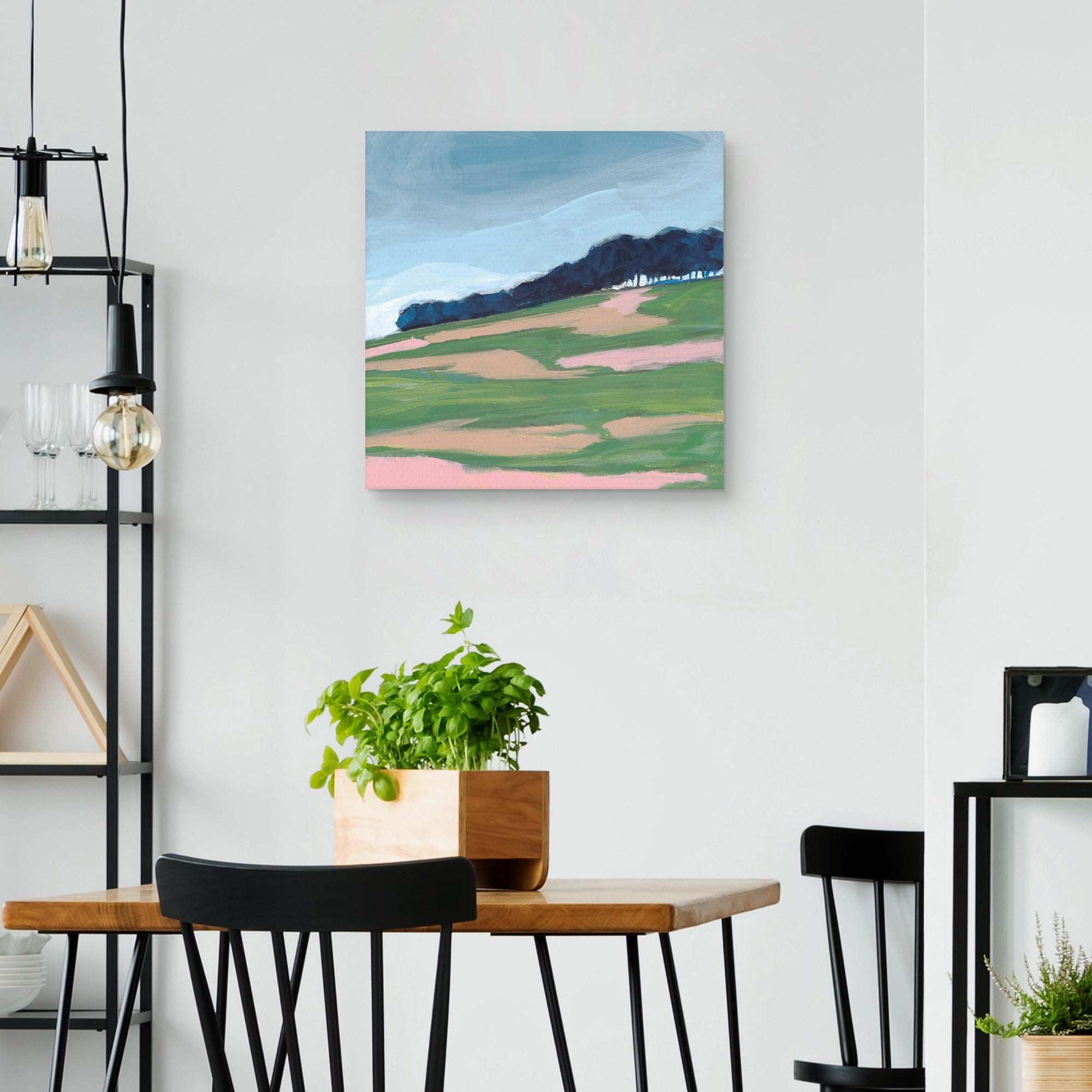 Green Knoll by Willowbrook Fine Art Canvas Art Print