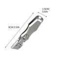 thumbnail image 2 of Nail Cutters Set Clearance, Stainless Steel Large Large Opening Nail Clippers Nail Clippers Elderly Multifunctional Slant Trimming Nail Clippers Portable, 2 of 7