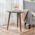 thumbnail image 2 of GDF Studio Barron Mid Century Modern Wood End Table, Walnut, 2 of 6