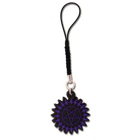 Black Butler Sebastian Seal Anime Cell Phone Charm Keychain GE-17240