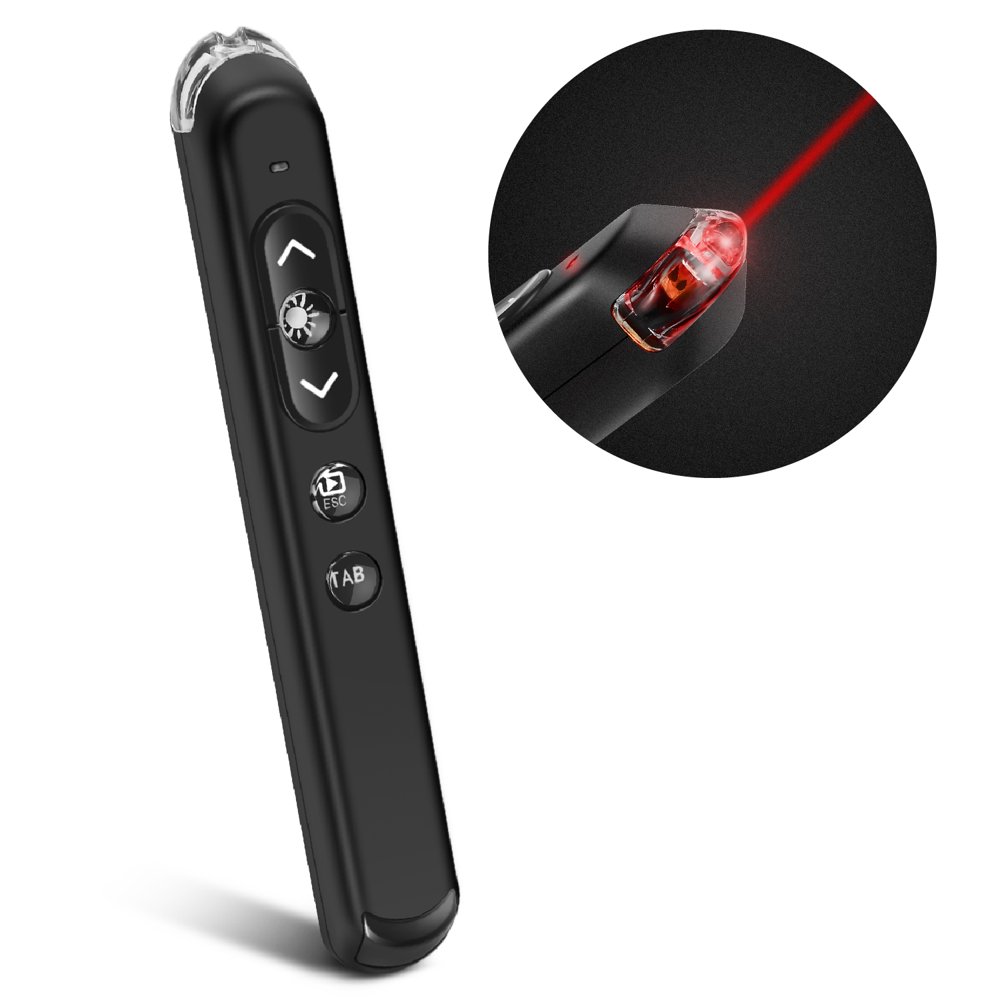 Wireless Presentation Remote USB Powerpoint Clicker Slide Advancer Pen