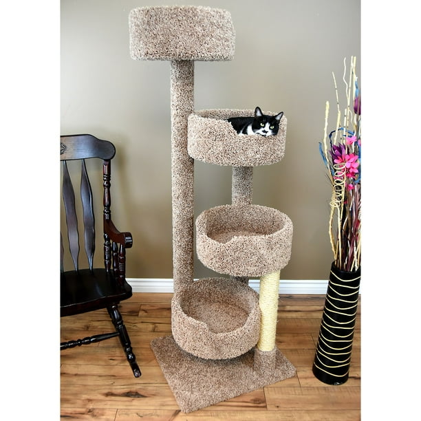 New Cat Condos Solid Wood Cat Stairway Cat Tree Tower