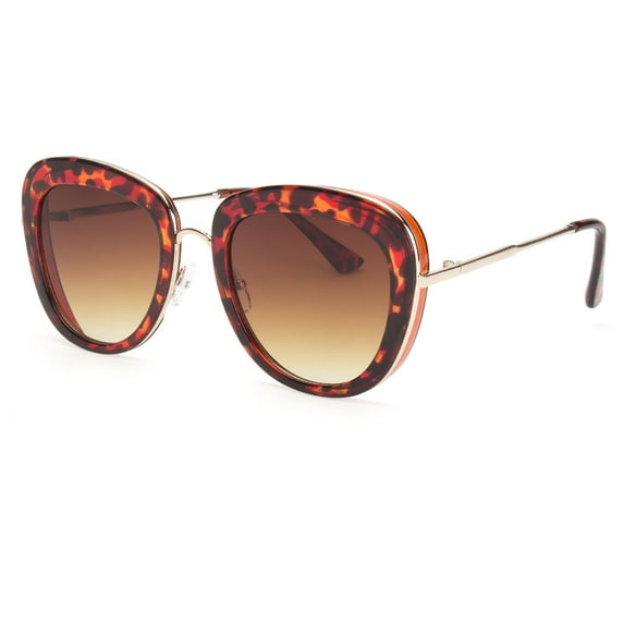 Oversized Big Vintage Square Women Giselle Retro Black Sunglasses Large Size