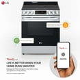 LG LSEL6333F SLIDE IN ELECTRIC RANGE Black Stainless Steel