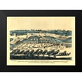thumbnail image 2 of Rees 14x11 Black Modern Framed Museum Art Print Titled - Annapolis Maryland - Rees 1863, 2 of 5