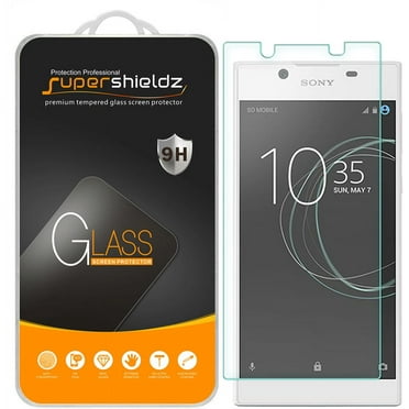 [1-Pack] Supershieldz for Sony Xperia L1 Tempered Glass Screen Protector, Anti-Scratch, Anti-Fingerprint, Bubble Free