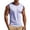 White, variant on Men's Sleeveless Mesh Muscle Tank Tops Quick Dry Fitness Training Vest Color Block Two-Tone Crewneck Workout Shirt for Bodybuilding Running Athletic Summer Beach
