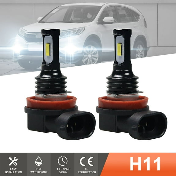 2x H11 H8 H9 Low Beam/Fog Light For Toyota 4Runner 2010-2021  LED Headlight Bulb 6000K Bright White