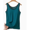 thumbnail image 6 of Levmjia Womens Tank Tops Sleeveless Summer Tops Round Neck Casual Basic Solid Color Comfortable Loose Fit Fashion Cami Layering Undershirts, 6 of 6