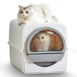 Automatic litter box for large cats 2025