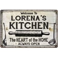thumbnail image 1 of LORENA'S Kitchen Farmhouse Sign 16 x 24 Matte Finish Metal 116240033469, 1 of 1