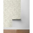 thumbnail image 6 of NextWall Forcella Geo Peel and Stick Wallpaper (Neutral), 6 of 14